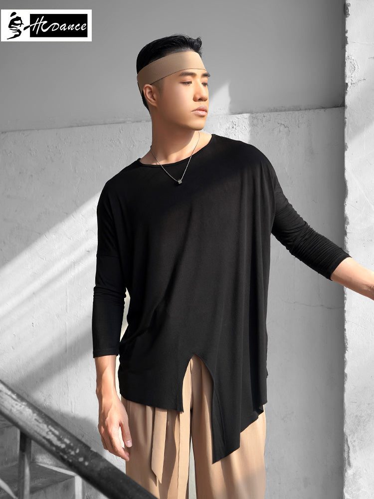 Maglietta da ballo, abbigliamento da allenamento per uomo L180601