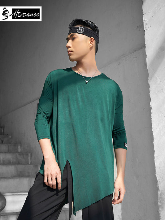 Maglietta da ballo, abbigliamento da allenamento per uomo L180601